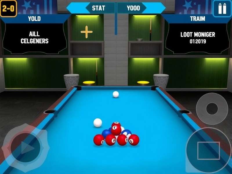 Cue Striker Elite Gameplay Screenshot